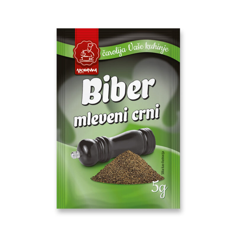 Biber mleveni crni 5g