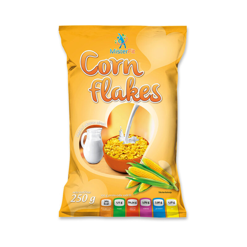 Corn flakes "Mister Fit" 250gCeralijeCeralijeMister Fit
