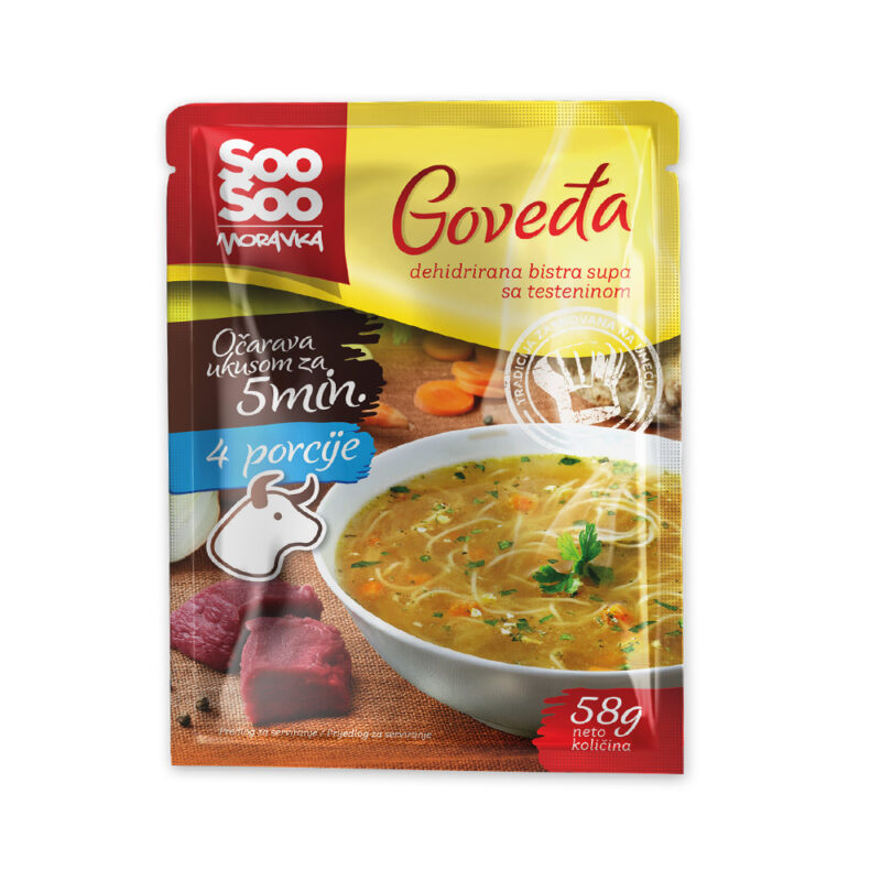 Gove?a bistra supa sa testeninom 58gSupe i soseviBistre supeSooSoo