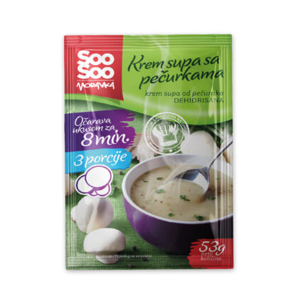 Krem supa sa pe?urkama 53gSupe i soseviKrem supeSooSoo