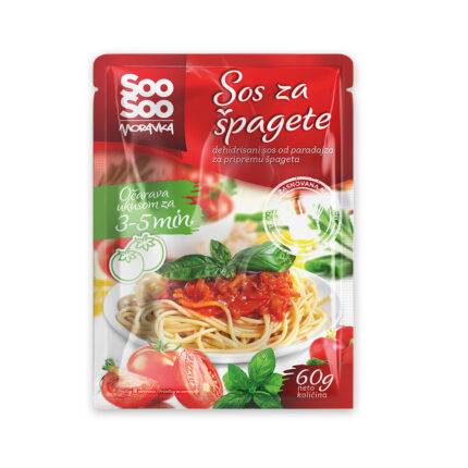 Dehidrisani sos od paradajza za pagete 60gSupe i soseviSoseviSooSoo