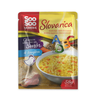 Slovarica kokoja bistra supa sa testeninom 58gSupe i soseviBistre supeSooSoo