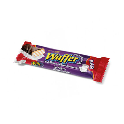 Vafel Bar prelivena mleko 30g WafferKonditoriBaroviWaffer