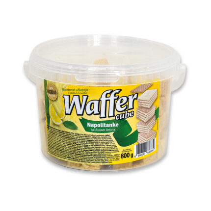 Vafel limun kocka 800g WafferKonditoriVafliWaffer