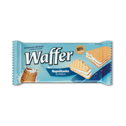 Vafel mleko 170g WafferKonditoriVafliWaffer