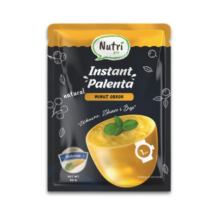 Instant palenta 60g Natural Nutri ProInstant proizvodiInstant palentaNutri Pro